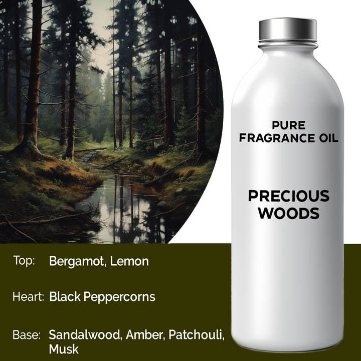 AW Aromatics Limited – wholesale Fragrance oil – Precious Woods Fragrance Oil 1l