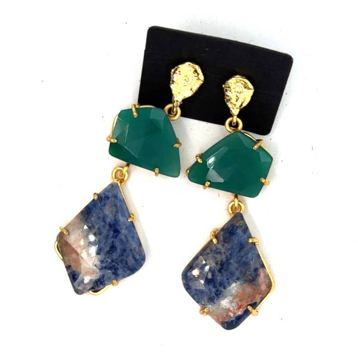 Louise Statement Earrings for wholesale by Gemajesty Jewellery