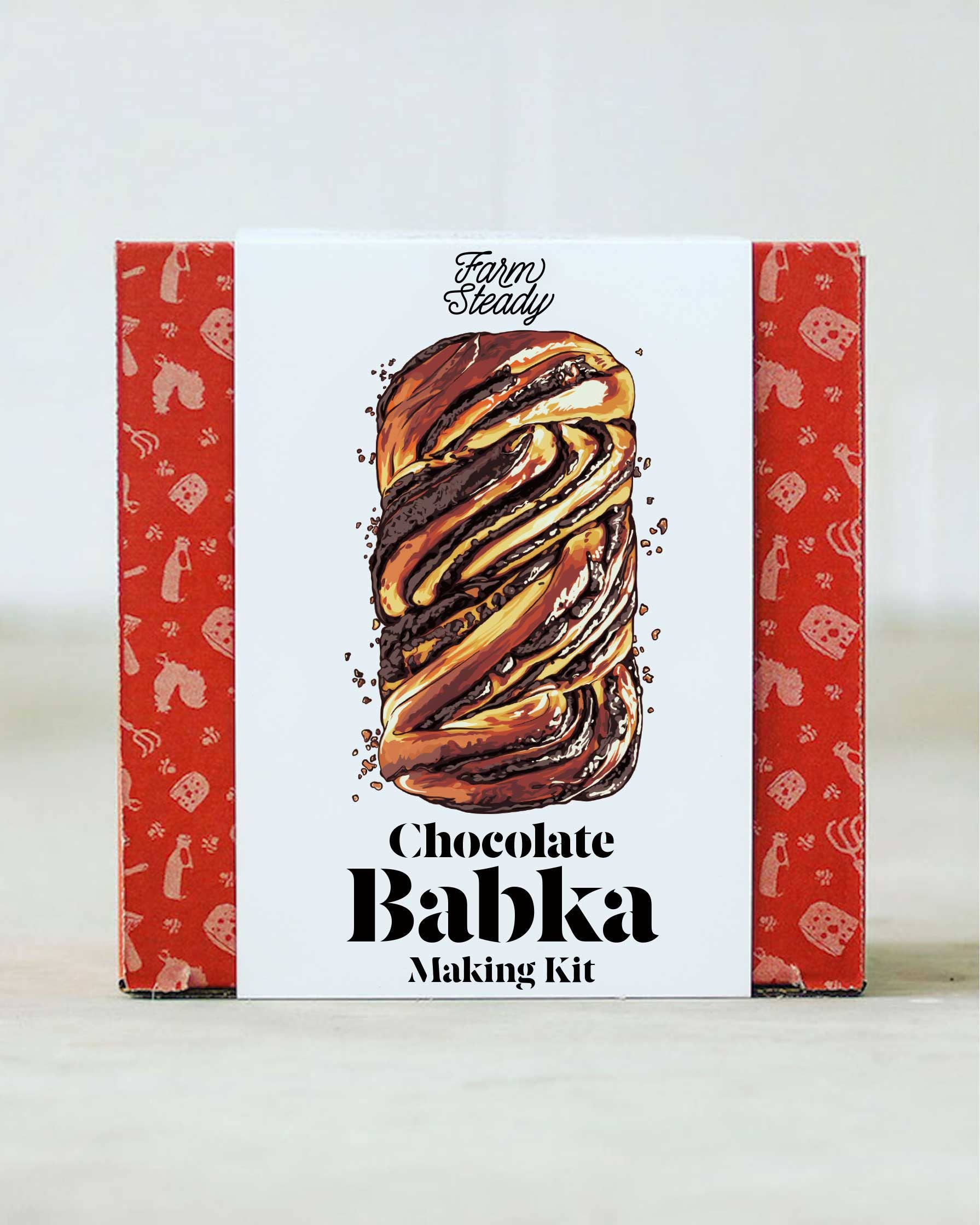 FarmSteady - Wholesale DIY Food Kit - Chocolate Babka Making Kit
