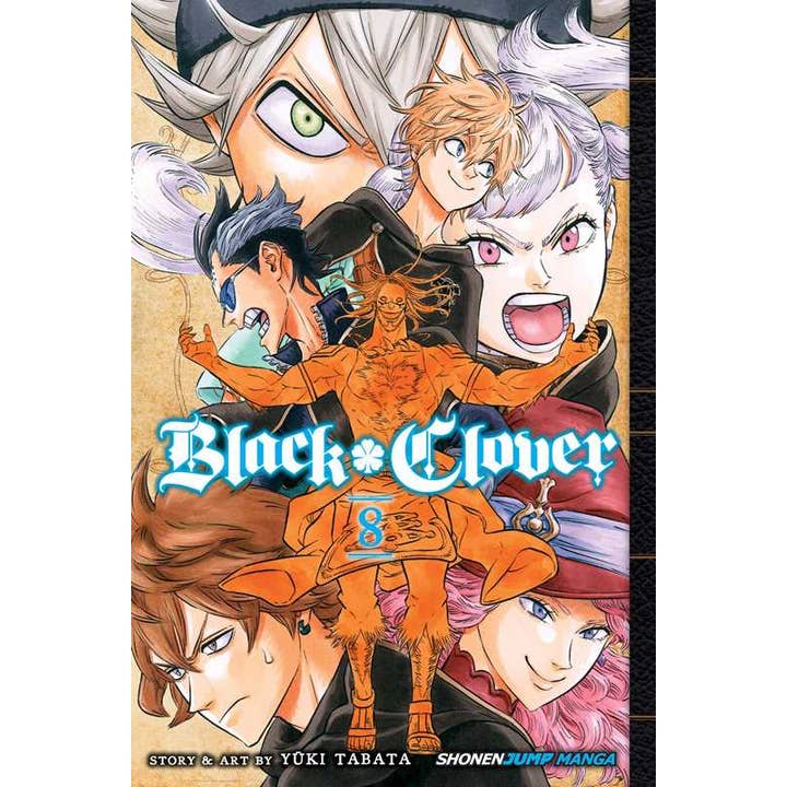 Black Clover, Vol. 8 by Yuki Tabata for wholesale by Simon & Schuster
