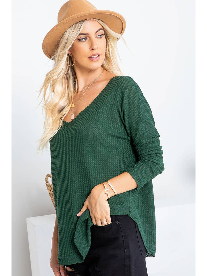 Sweet Lovely by Jen - Wholesale Knit Top - Women's - SW277 V NECK LONG SLEEVE DOLMAN43