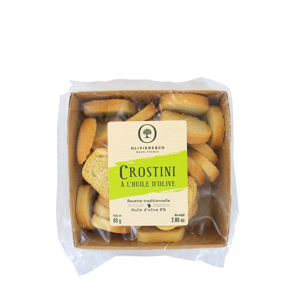 Oliviers & Co - Wholesale Crackers - 2.8 oz Mini Crostini With Olive Oil