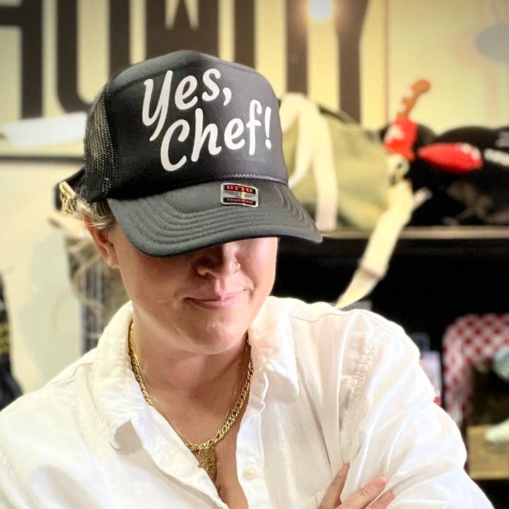 Le Monkey House - Wholesale Trucker Hat - Unisex - Yes Chef Trucker Hat0