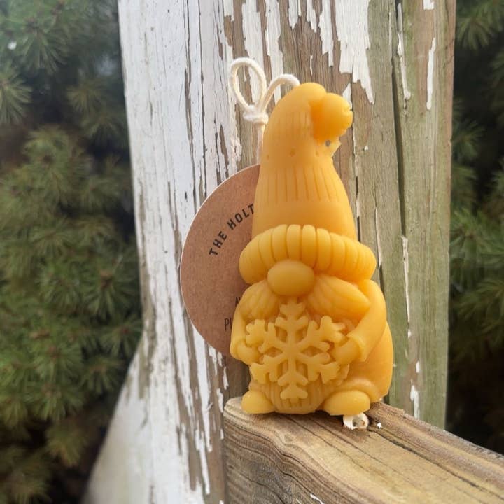 The Holton Homestead - Wholesale Novelty Candle - Beeswax Holiday themed Gnome Candles 5
