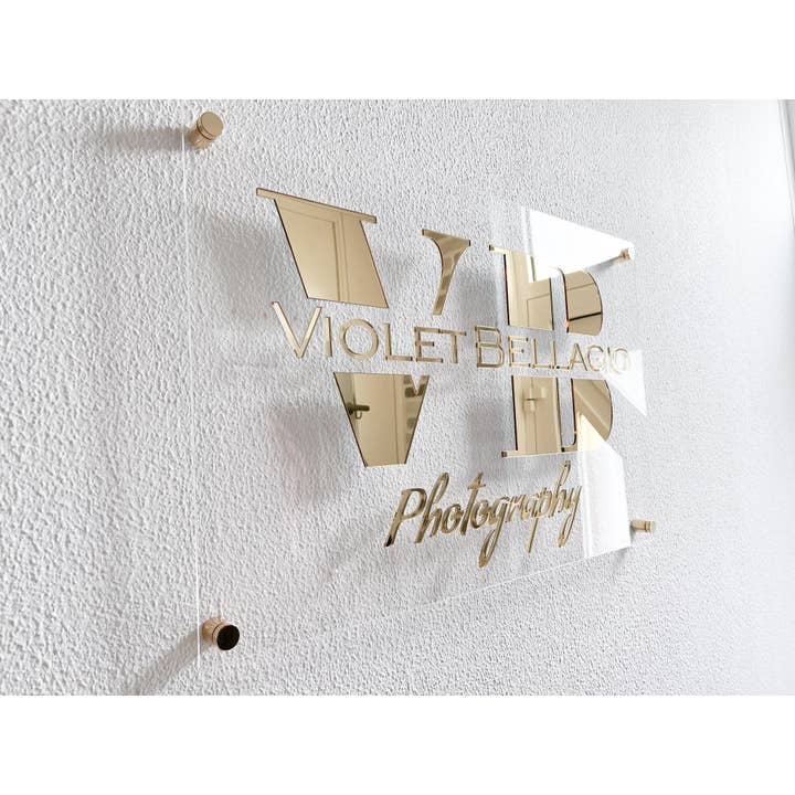 Lasartify - Wholesale Wall Sign - Rectangle Business sign1