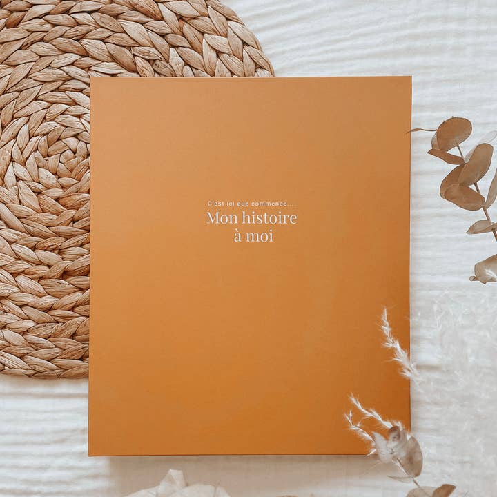 Baby book - Ochre for wholesale by Le Petit Tableau Noir