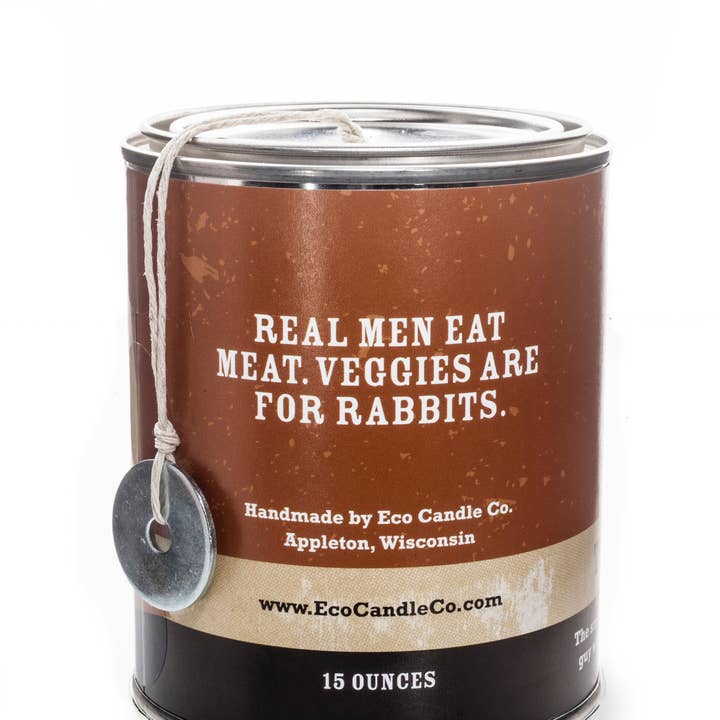 Eco Candle Company – wholesale Jar/filled candle – The MANdle CARNIVORE | smoked bacon1