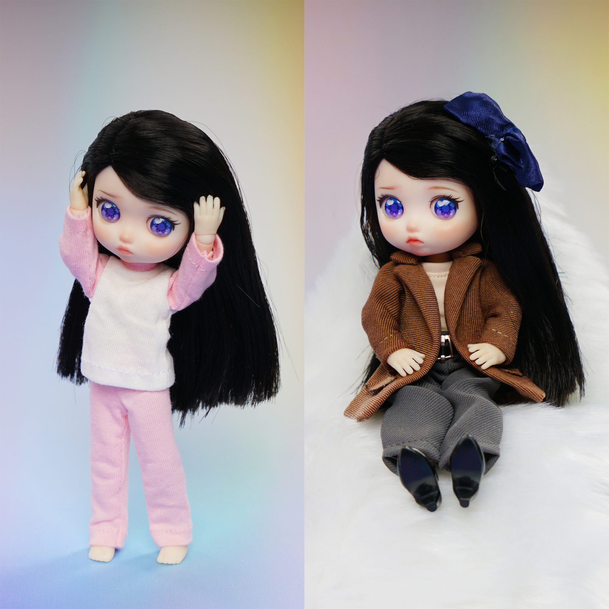 Vermilion Collection - Vente Poupée – enfant - Poupées articulées Lady Doolli Dress Up & Play (boîte surprise)4