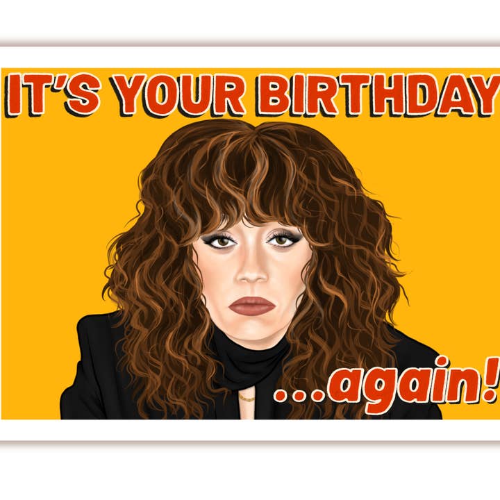 Russian Doll | Natasha Lyonne | Birthday Card for wholesale by GoochDoods
