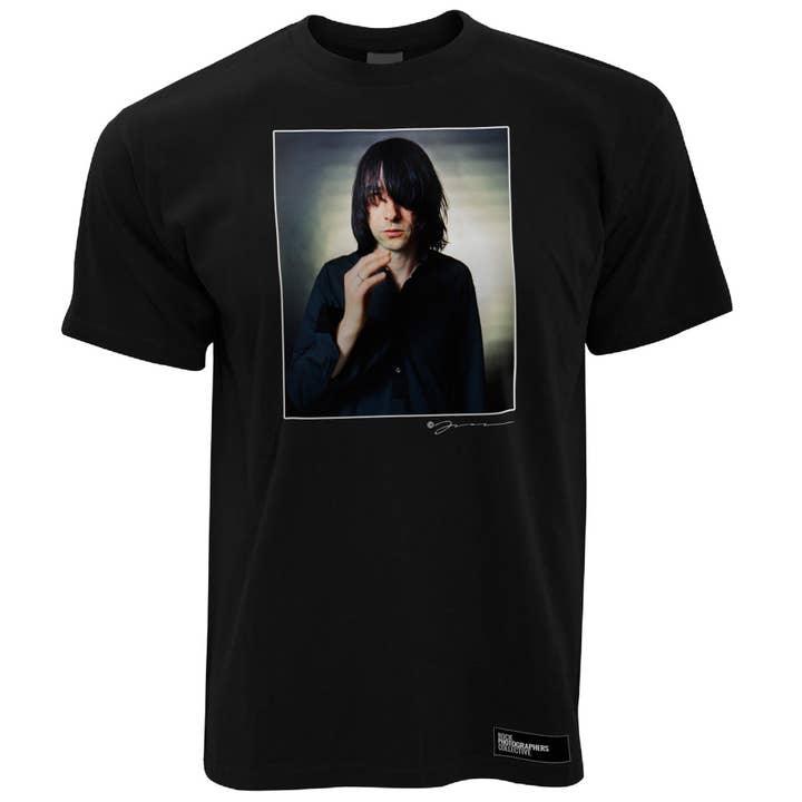 Bobby Gillespie, colour portrait (JB) Men's T-Shirt for wholesale by Rock Photographers Collective