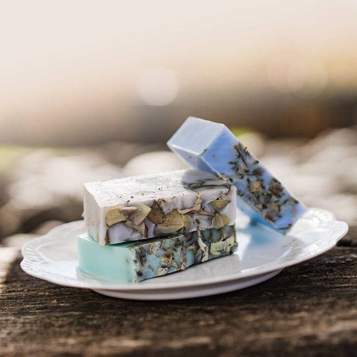 Harvest + Harmony - Wholesale Bar Soap - Harvest + Harmony Marjoram + Eucalyptus Goat Milk Soap