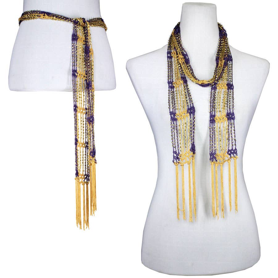 The Magic Scarf Company - Wholesale Scarf - Women's - 1755 - Shanghai Beaded Scarves/Sash83