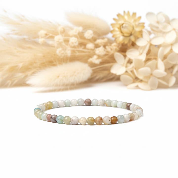 Amazonit-Steinarmband für den Großhandel von Produtos Namasté