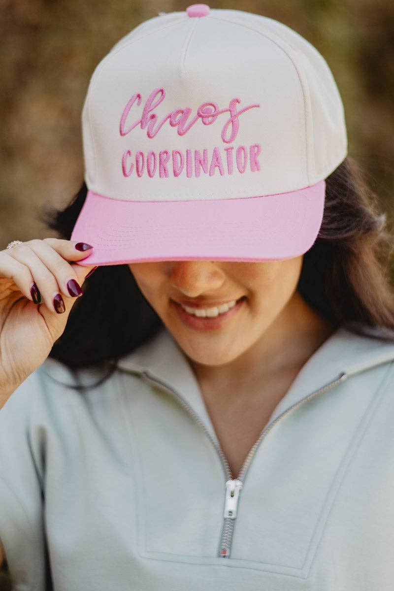 Katydid - Wholesale Trucker Hat - Women's - Chaos Coordinator Funny Two-Toned Hat5