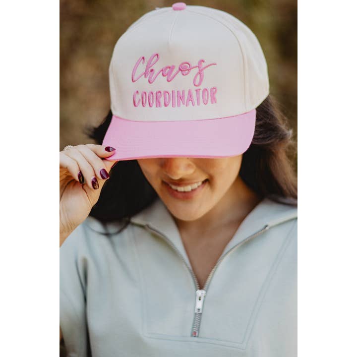 Katydid – wholesale Trucker hat – Women’s – Chaos Coordinator Funny Two-Toned Hat5