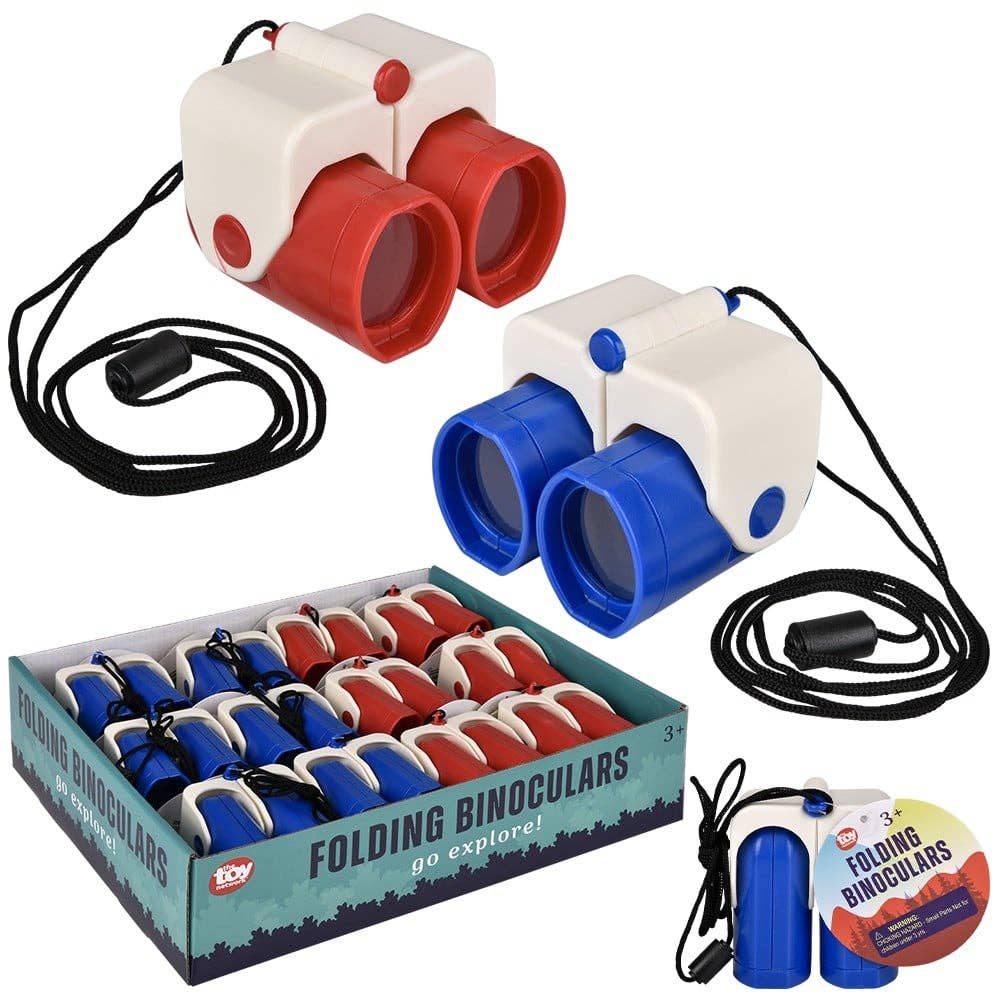 La Luna Bella - Toys - Wholesale Classic Toy - Kids - Folding Binoculars 4.5" - LLB Toys0