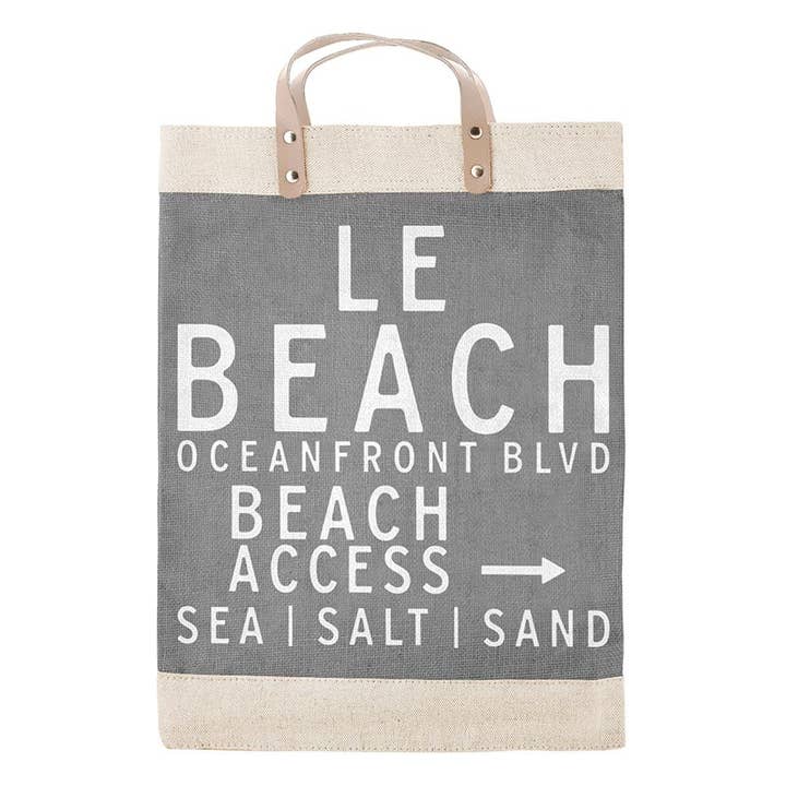 Santa Barbara Design Studio by Creative Brands - Wholesale Tote Bag - Women's - Grey Market Tote - Le Beach
