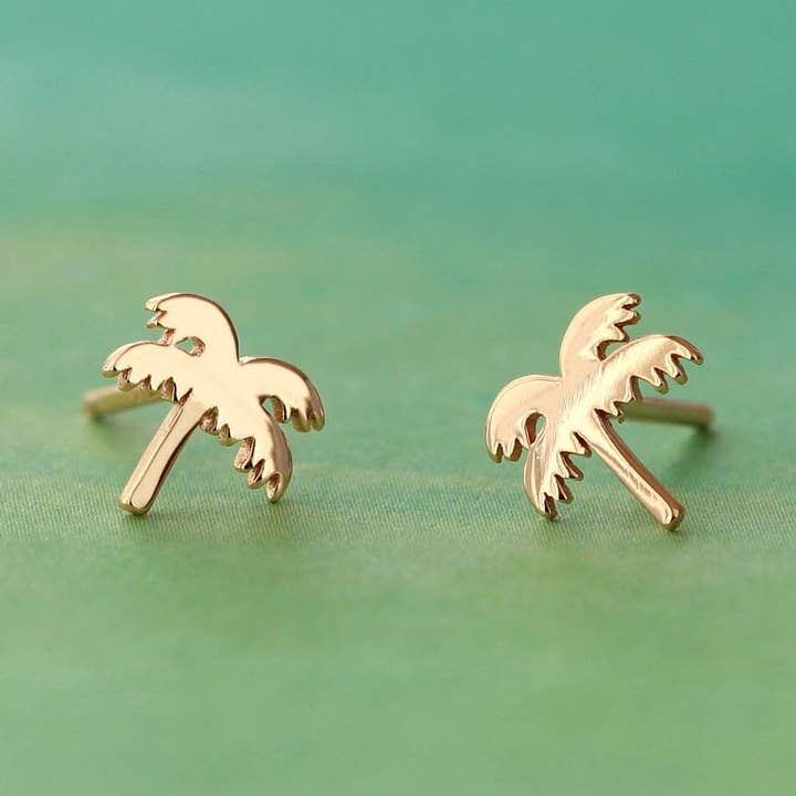 Pendientes de tuerca de palmera para venta al por mayor de Kris Nations