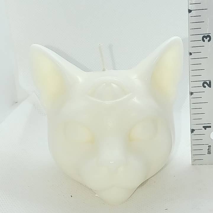 Twisted Candle Company - Wholesale Novelty Candle - 3rd eyed mystical cat head7