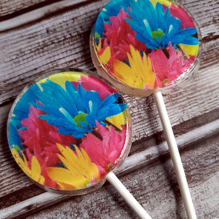 Spring Daisies Lollipops, Spring Flowers for wholesale by Homespun Parties