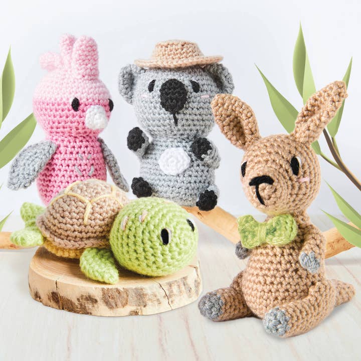 Hinkler Australia - Wholesale DIY craft kit - Craft Maker Cute Crochet Kit3