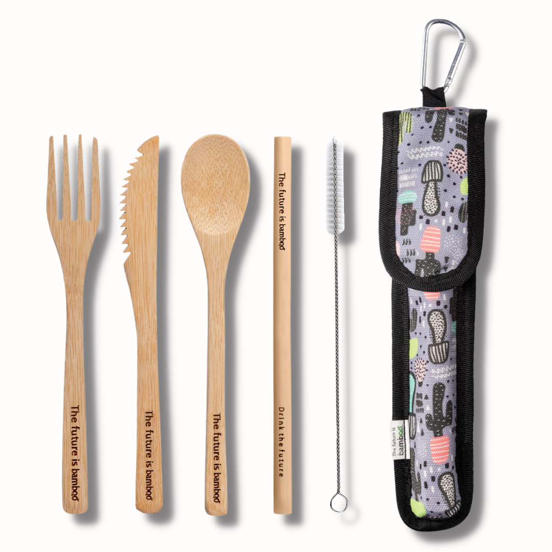 The future is bamboo - Wholesale Assorted Cutlery Set - Zero Waste Utensil Kits1