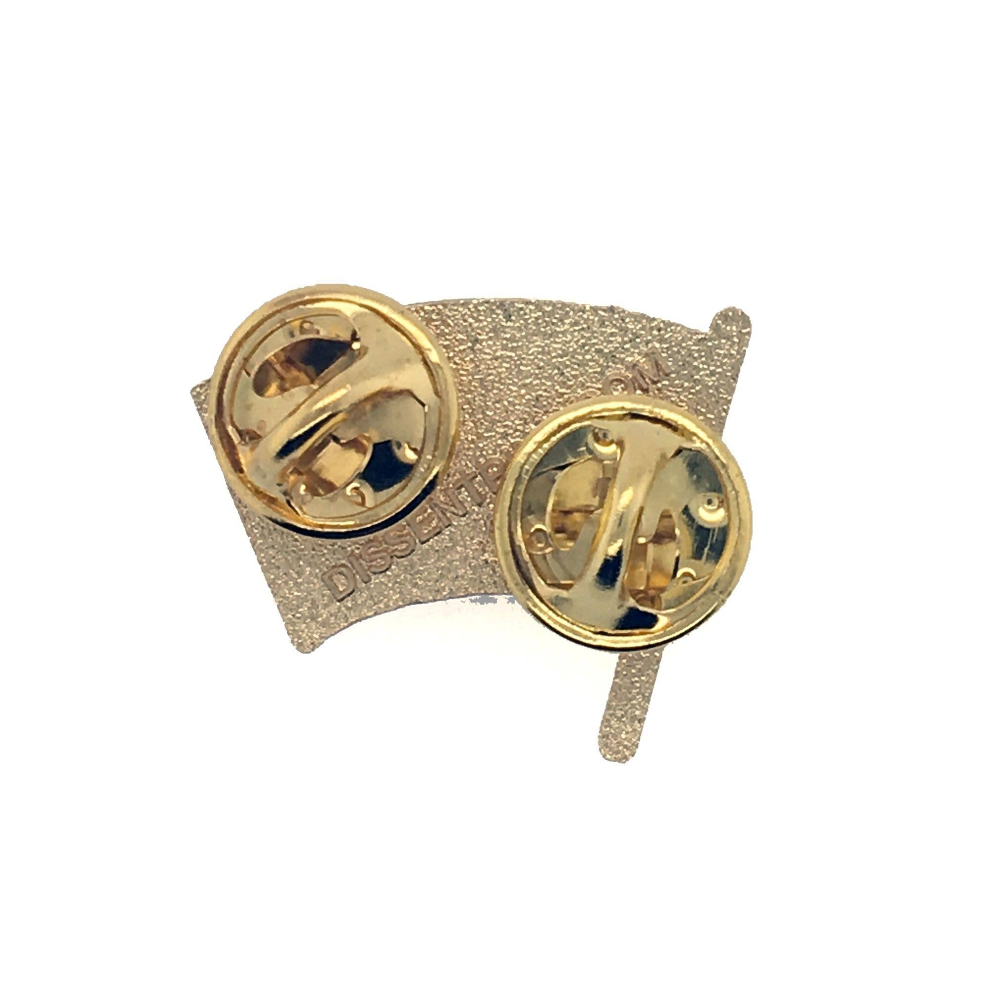 Dissent Pins - Wholesale Lapel Pin/Button - Progress Pride Flag Pin2