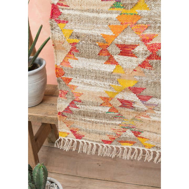 Namaste - Wholesale Area Rug - Harini Cotton/Hemp Kilim Rug, 120 X 180Cm1