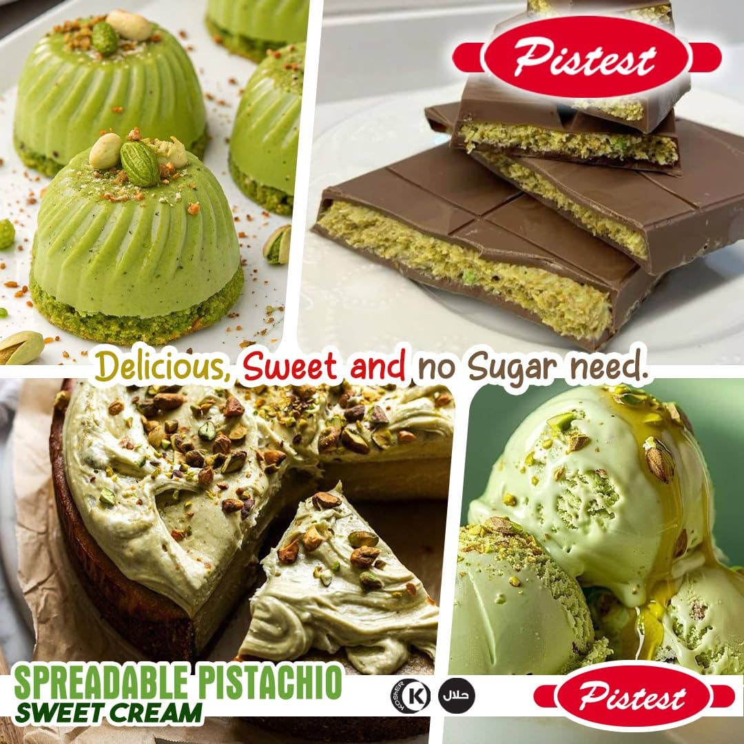 Pistest - Wholesale Nut Butter -  No Sugar added Sweet Pistachio butter4