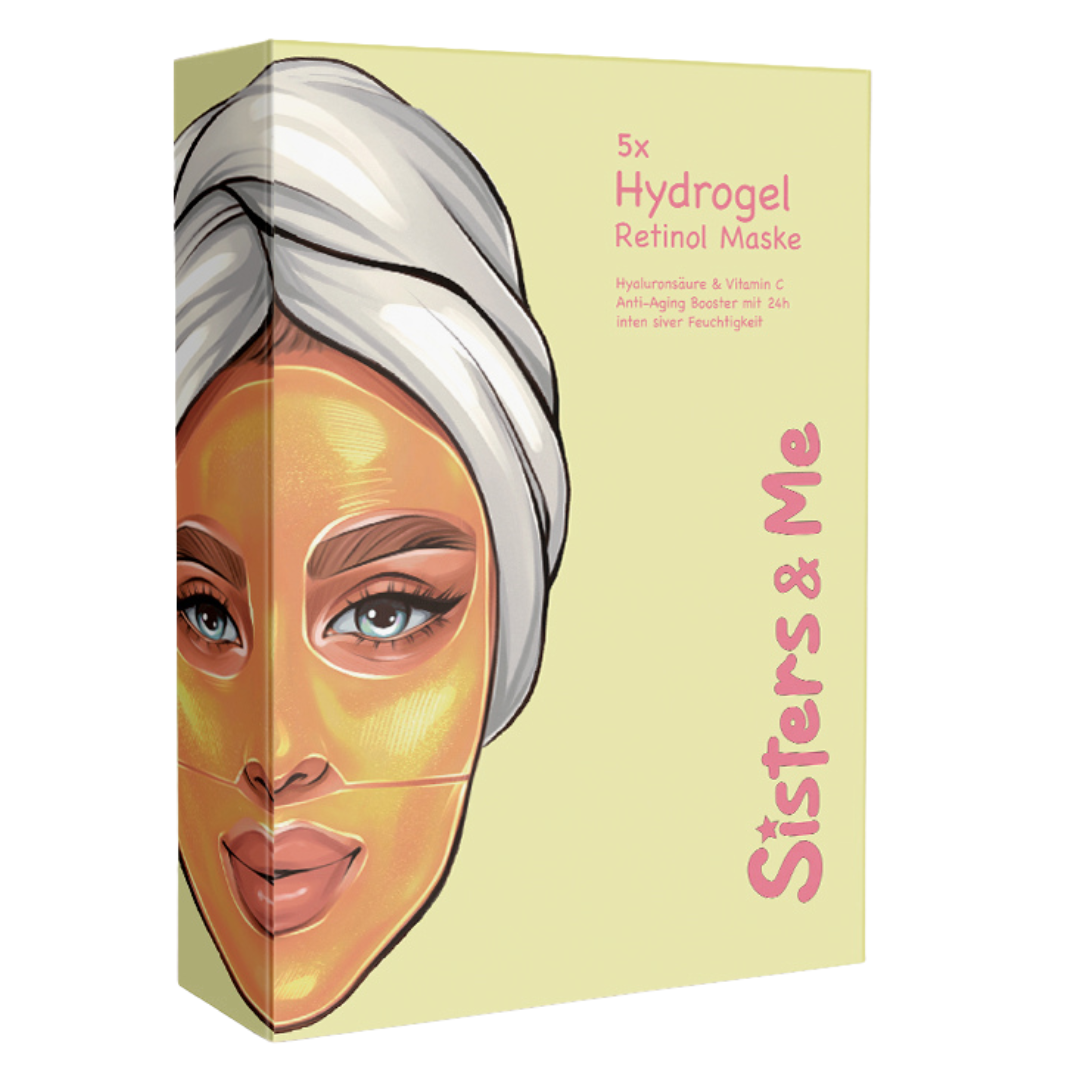 Sisters & Me GmbH – wholesale Ansiktsmasker – 5X ANTI-AGING HYDROGELMASK MED RETINOL
1
