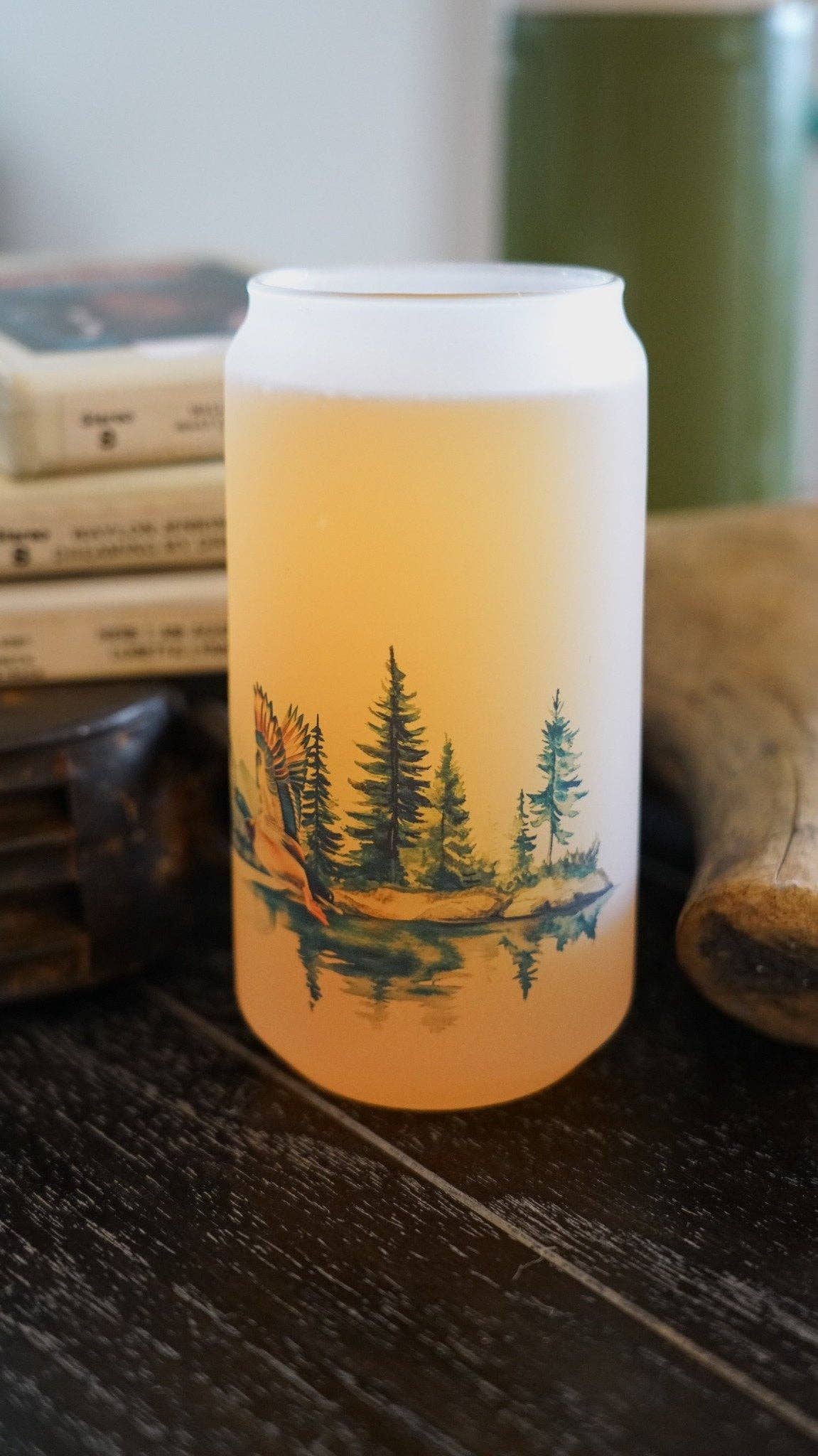 Wilde Nomad - Wholesale Beer Glass/Mug - LAKESIDE FLIGHT FROSTED BEER GLASS1