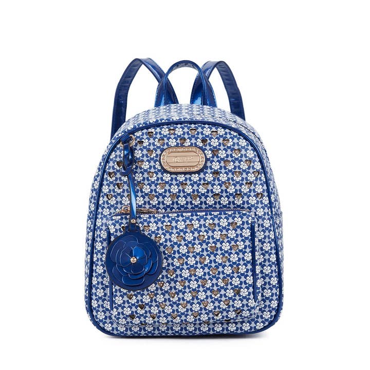 Brangio (Italy) Company Inc. - Wholesale Backpack - Women's - Brangio Italy Floral Harmony Designer Backpack