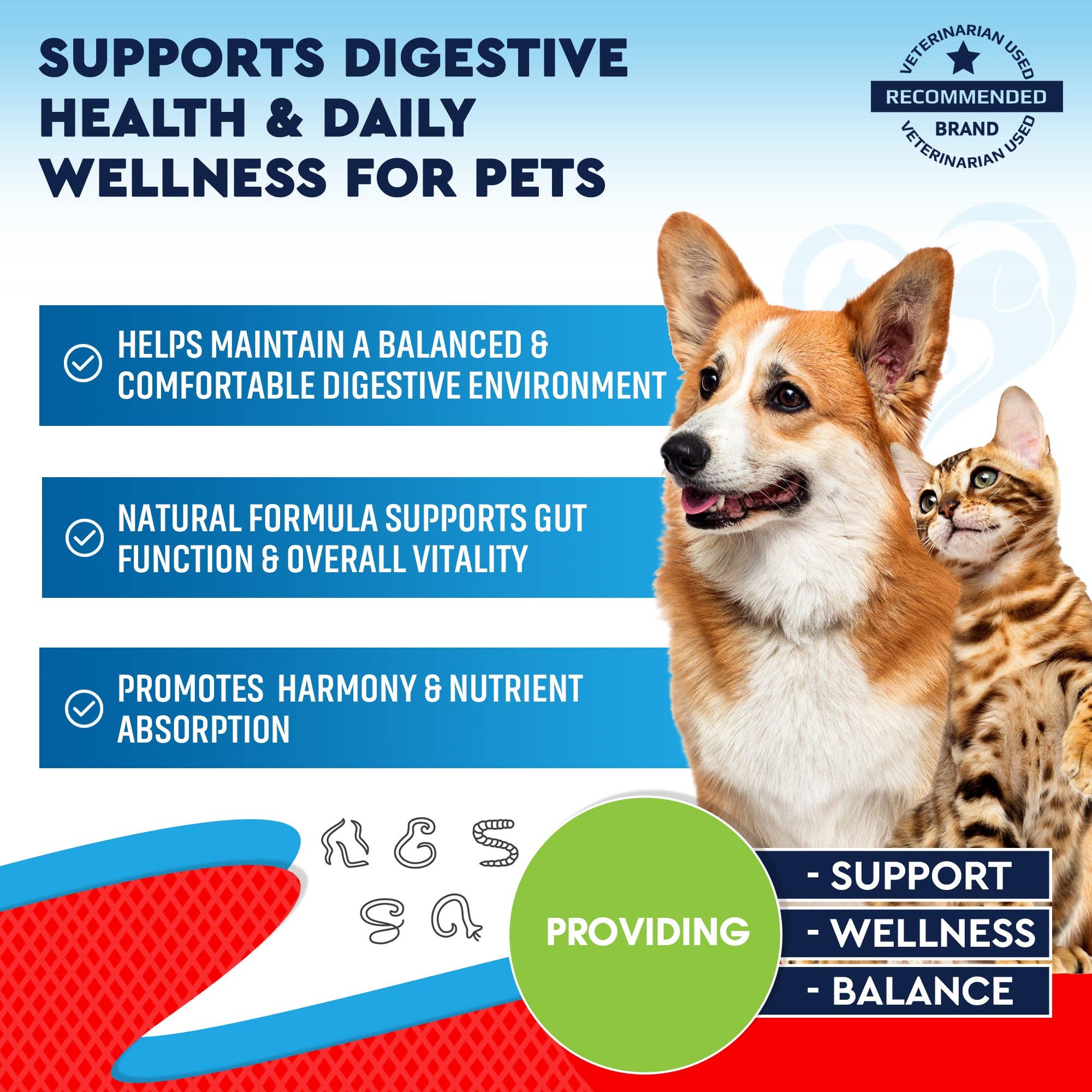 Beloved Pets - Wholesale Pet Supplement - Cat/Dog - Natural Cat & Dog Intestinal Defense - Herbal Cleanse Broad 1