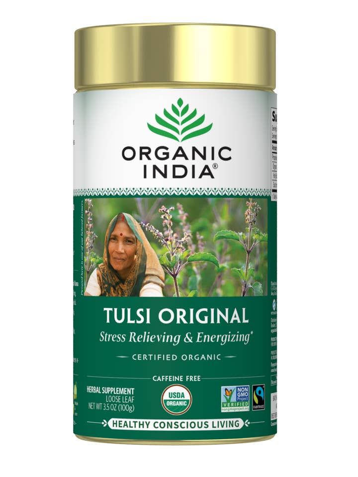 Tulsi Original Canister for wholesale by ORGANIC INDIA