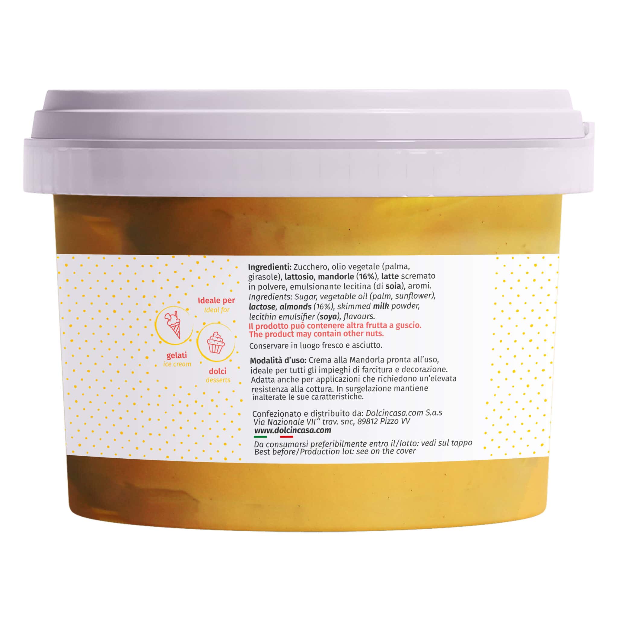 Dolcincasa.com – wholesale Nötsmör – Prestige mandelkräm - 250 gr2