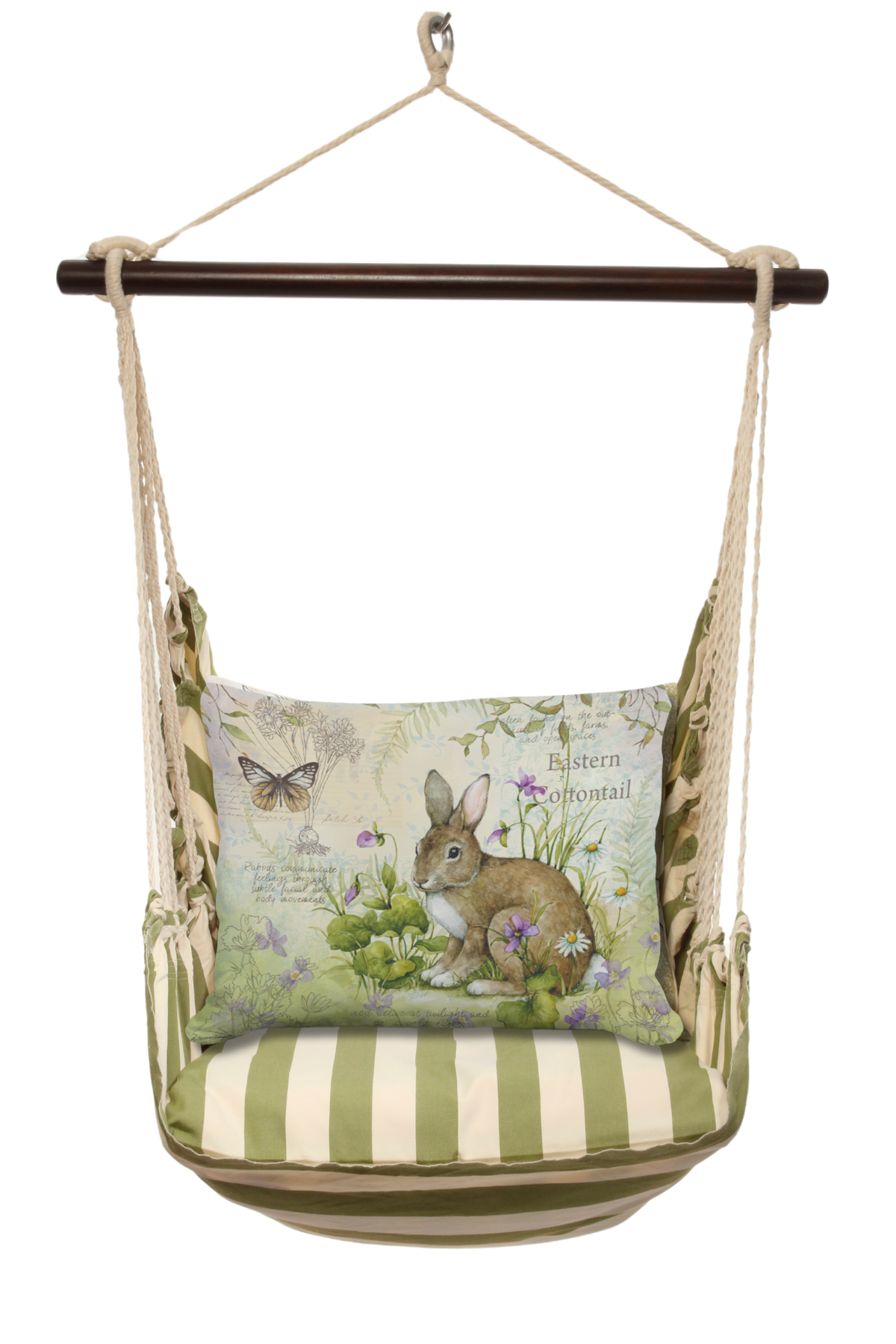 Magnolia Casual - Wholesale Swing Set - Hammock Swing 4-Piece Set indoor / outdoor - Summer Palms2