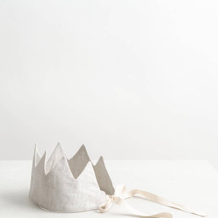 confetti mill - Wholesale Party Hat/Crown - Linen Crown1
