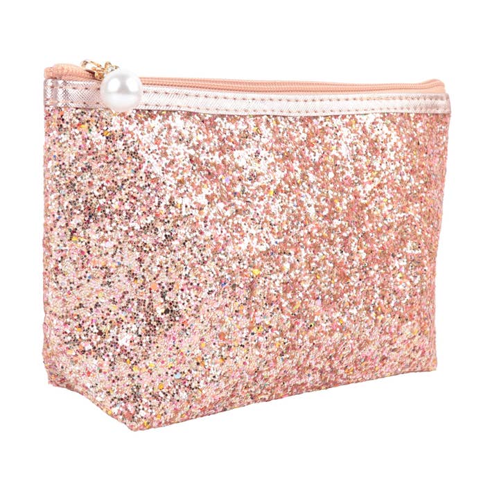 Love and Repeat - Wholesale Makeup/Cosmetic Bag - GLITTER COSMETIC POUCH BAG3