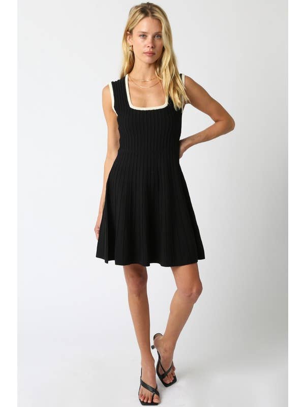 Olivaceous - Wholesale Dress - Women's - Noma Line Dress3