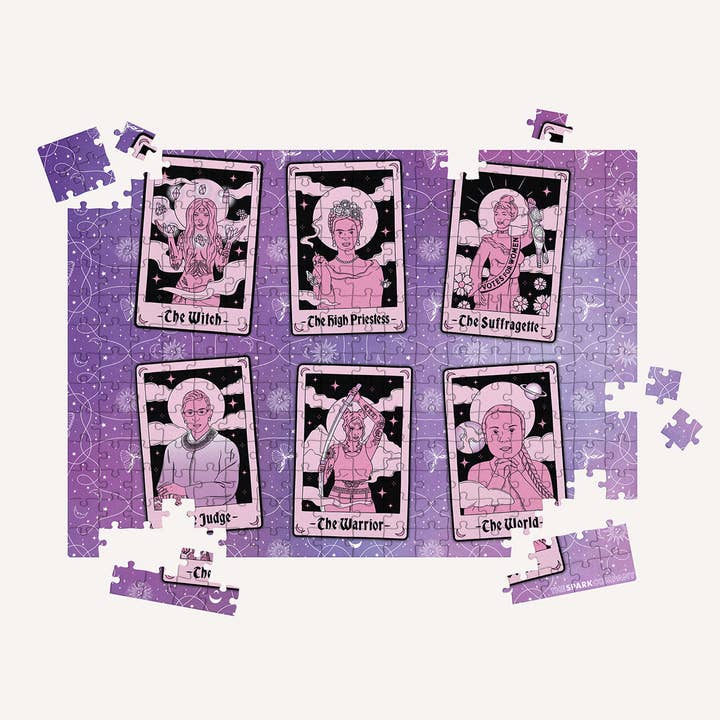 Feminist Tarot Jigsaw Puzzle for wholesale by The Spark Company