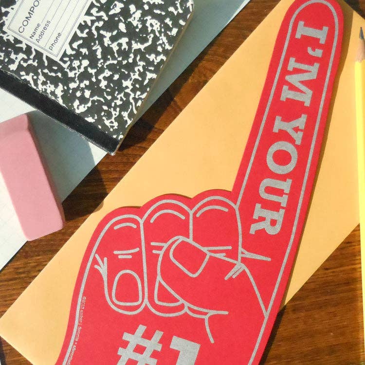 a. favorite design - Wholesale Love Card - #1 Fan "Foam" Finger2