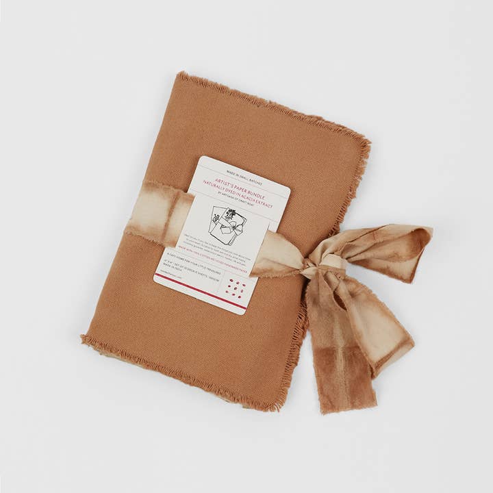 Craft Boat - Wholesale Sketchbook/sketchpad - NATURAL DYED ARTIST PAPER BUNDLE BEIGE
