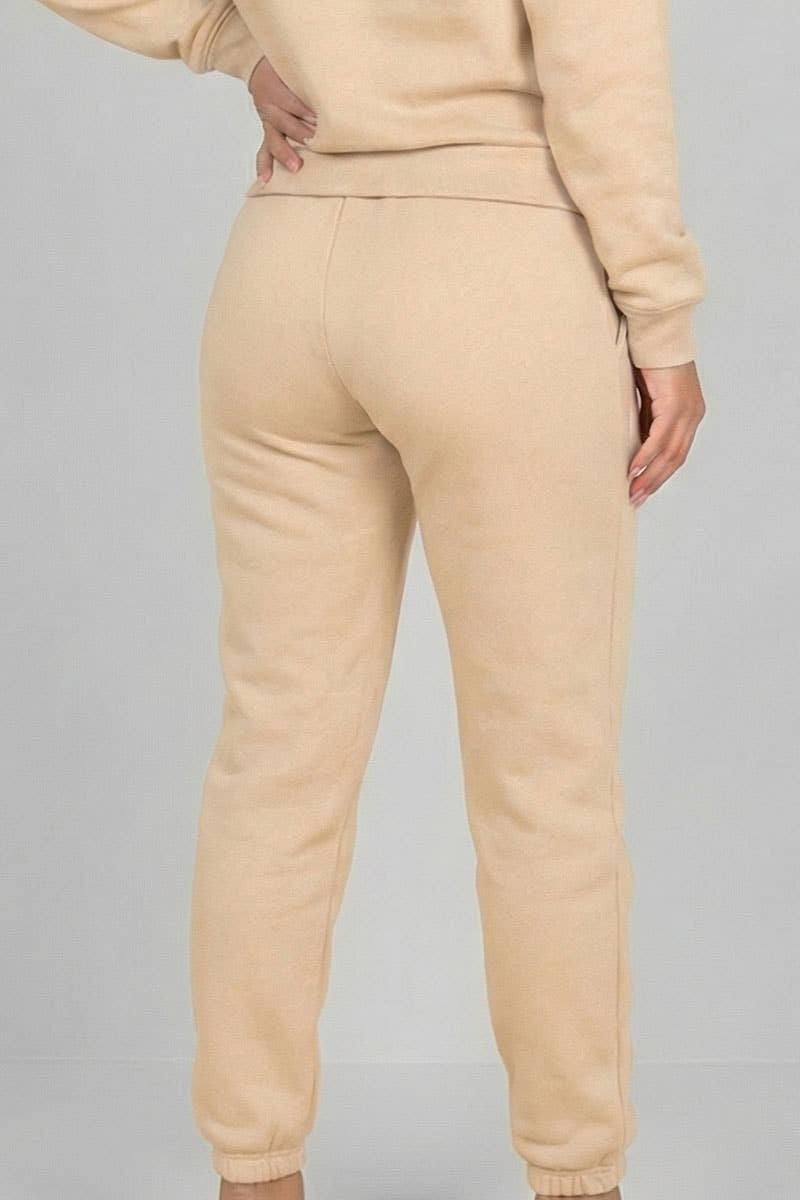 CAPELLA APPAREL - Wholesale Athletic Sweatpants/Joggers - Women's - Poly Fleece Elastic Waist Joggers14