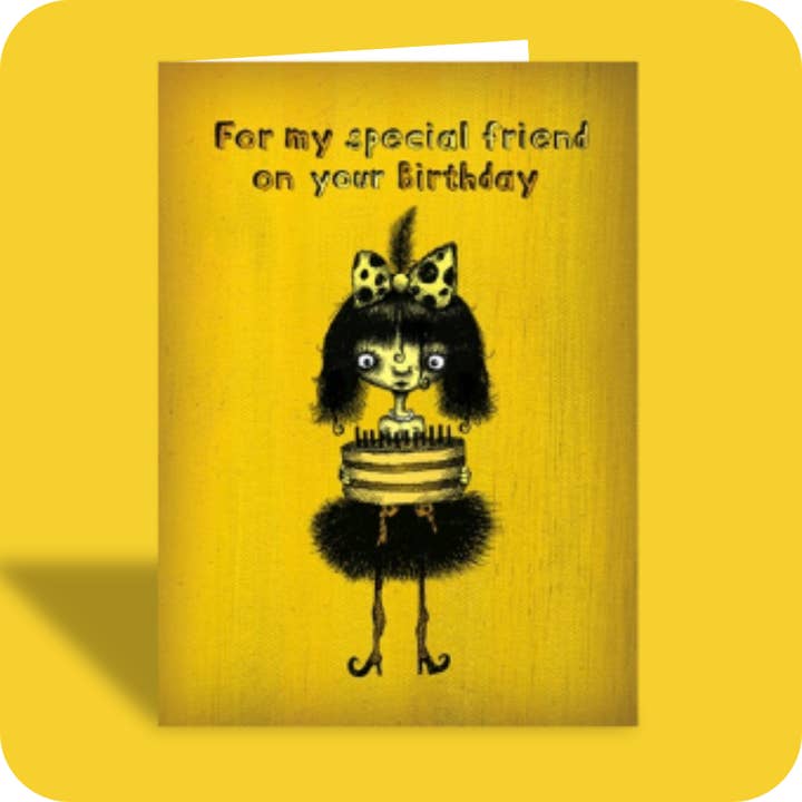 Bald Guy Greetings - Wholesale Verjaardagskaartje - #070 – Grappige Verjaardagskaart – Speciale Vriend0