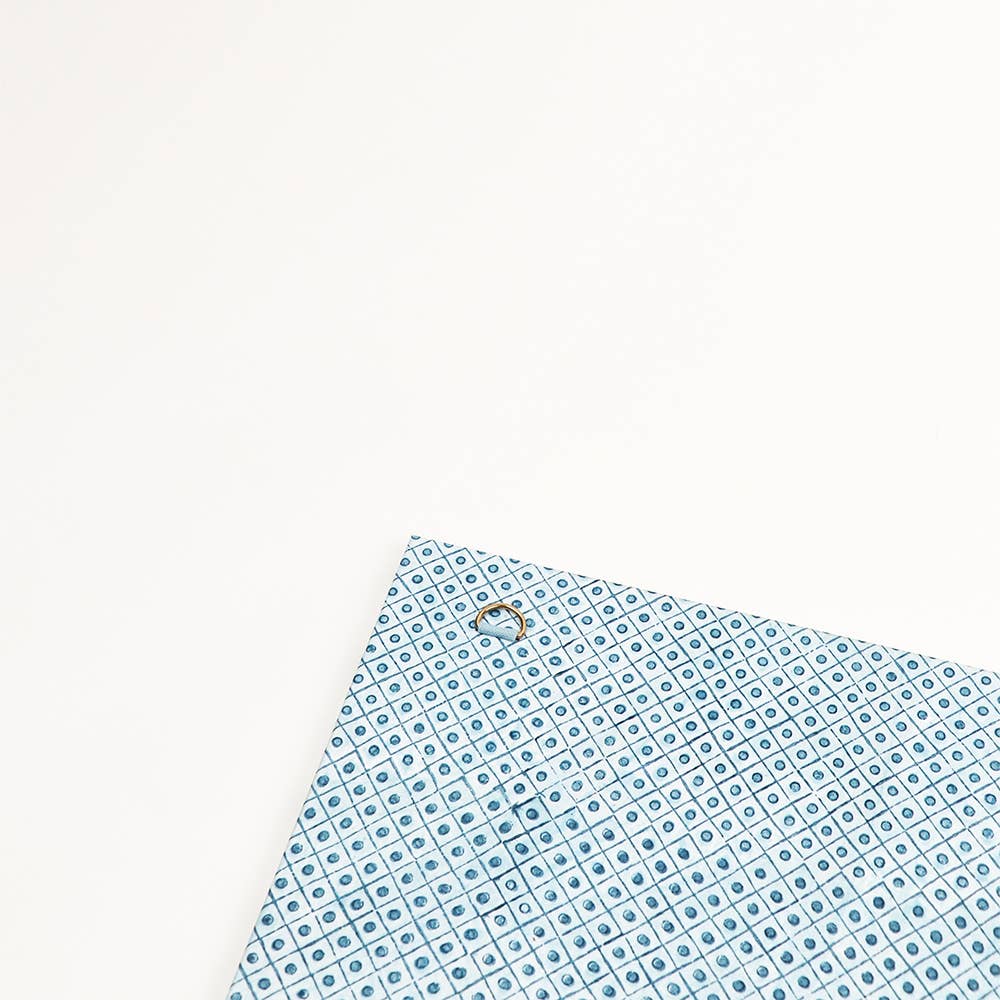 Craft Boat – Großhandel Bilderrahmen – BLOCKBEDRUCKTER WAND-BILDERRAHMEN - INDIGO5