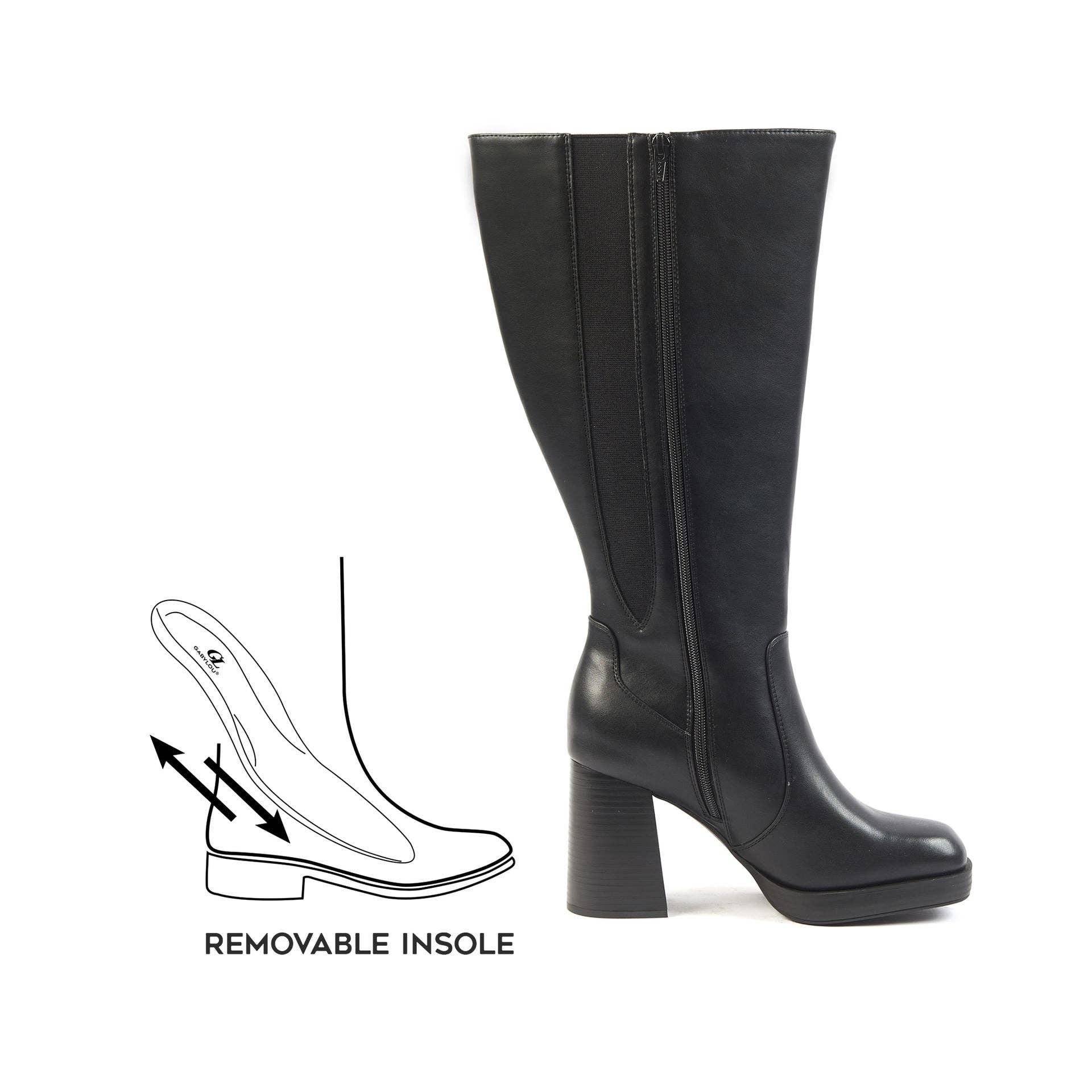 Gabylou - Wholesale Boots - Women's - 2XL Boots for Wide Calves - Model Melissa5