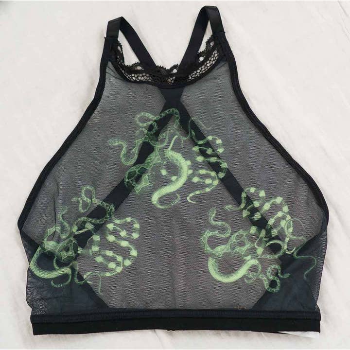 jadesnakes Obsidian Jade Snakes High Neck Cami for wholesale on Faire1