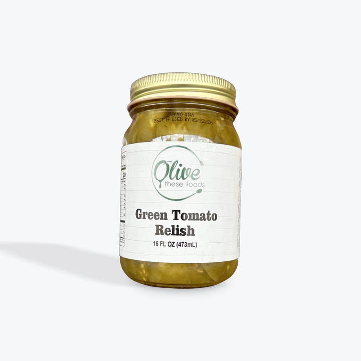 OLIVE THESE FOODS - Wholesale Pickled Vegetables - Green Tomato Relish