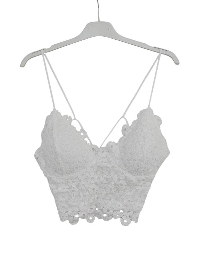 L.STEVEN - Wholesale Bralette - Women's - Lace bra with crossed back3