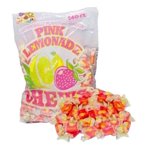I Got Your Candy - Wholesale Gummy - Albert's Pink Lemonade Chews Candy 21.2oz - 3ct1